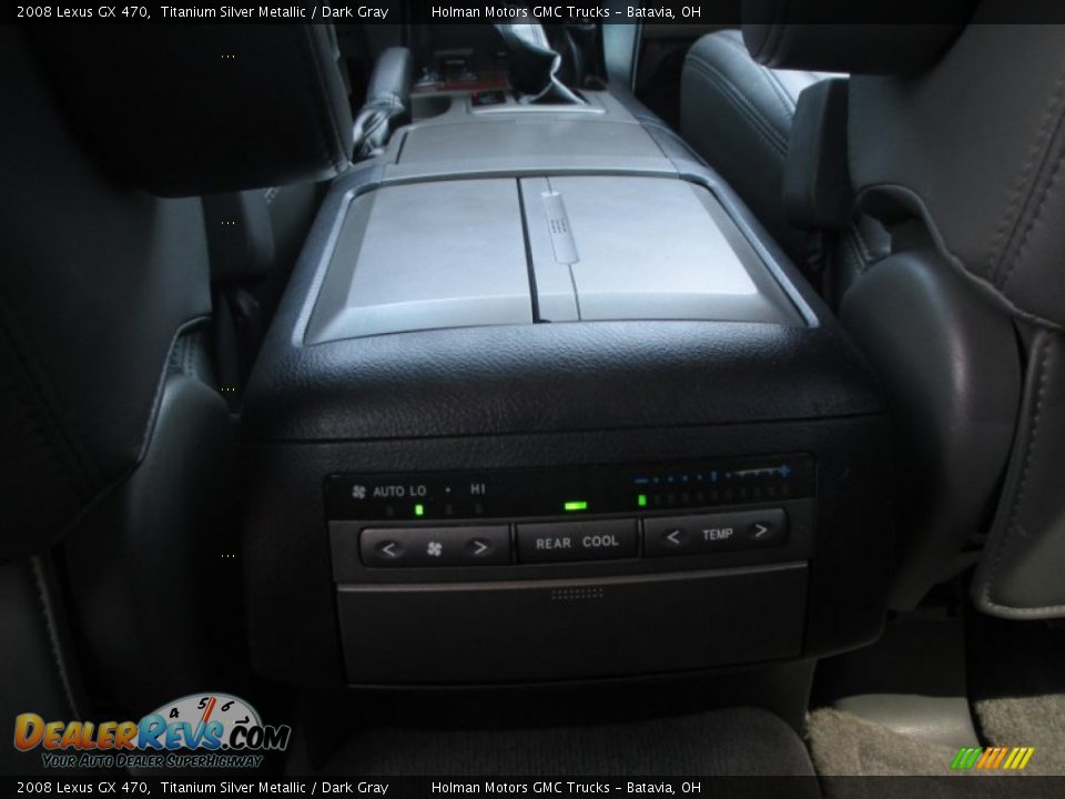 2008 Lexus GX 470 Titanium Silver Metallic / Dark Gray Photo #32