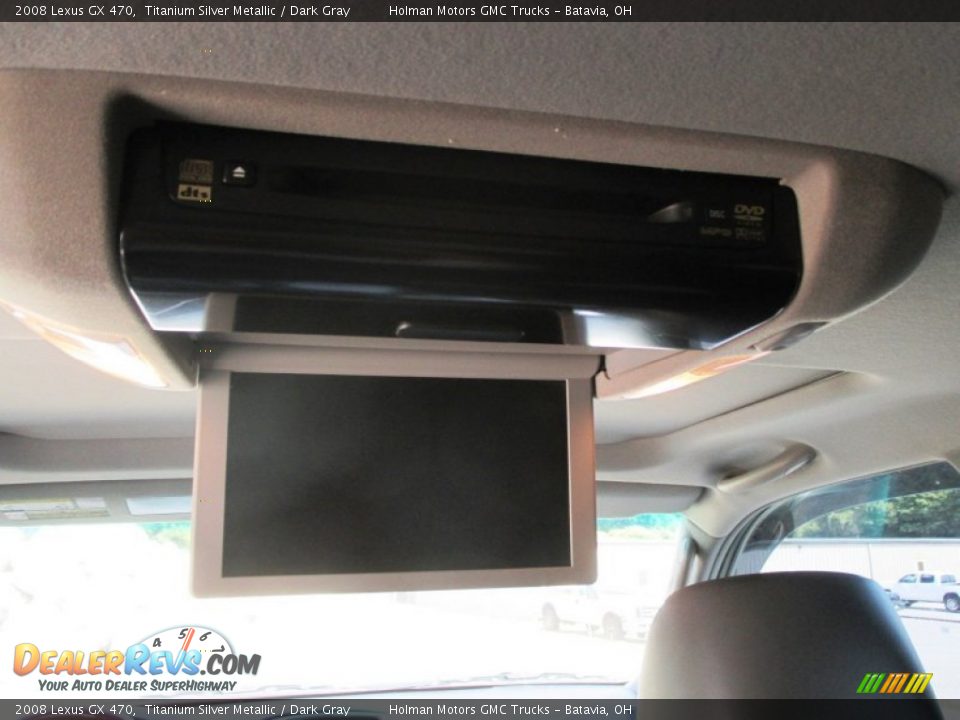2008 Lexus GX 470 Titanium Silver Metallic / Dark Gray Photo #33