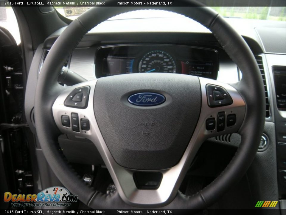 2015 Ford Taurus SEL Steering Wheel Photo #31