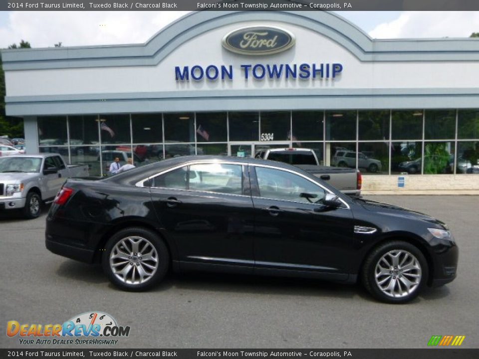 2014 Ford Taurus Limited Tuxedo Black / Charcoal Black Photo #1