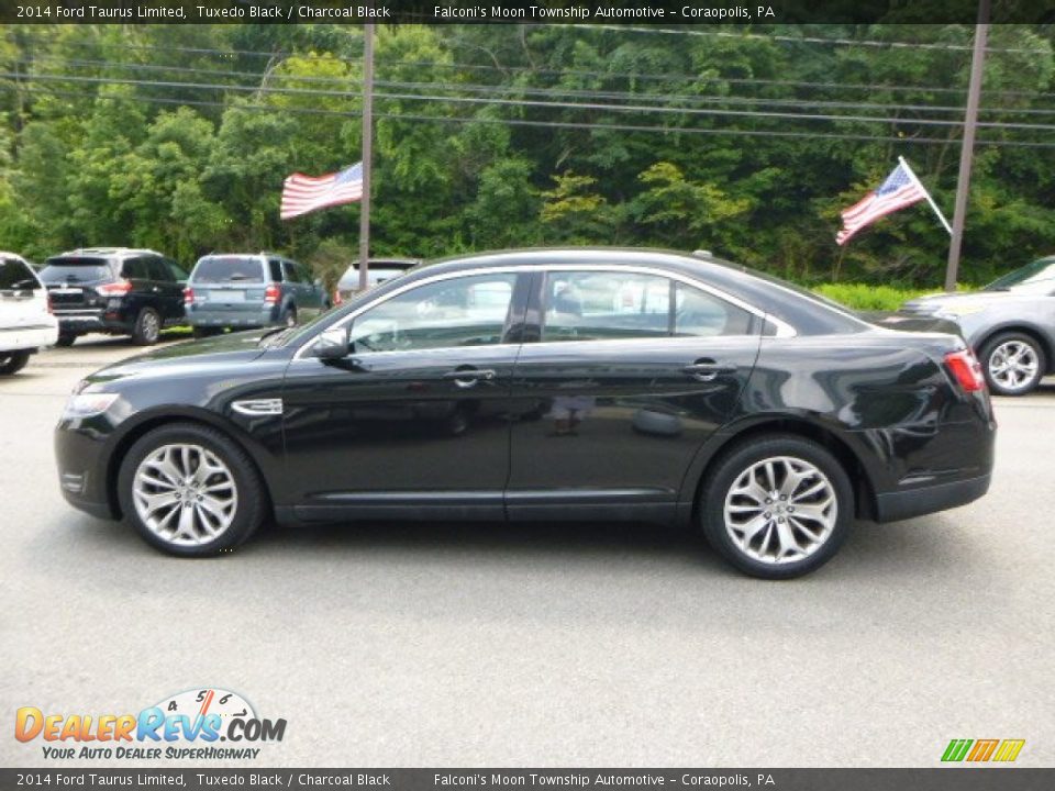 2014 Ford Taurus Limited Tuxedo Black / Charcoal Black Photo #5