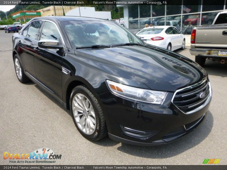 2014 Ford Taurus Limited Tuxedo Black / Charcoal Black Photo #8