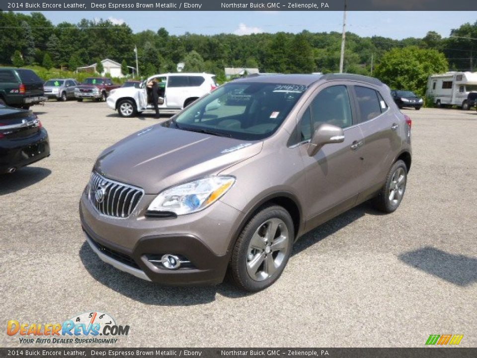 2014 Buick Encore Leather Deep Espresso Brown Metallic / Ebony Photo #1