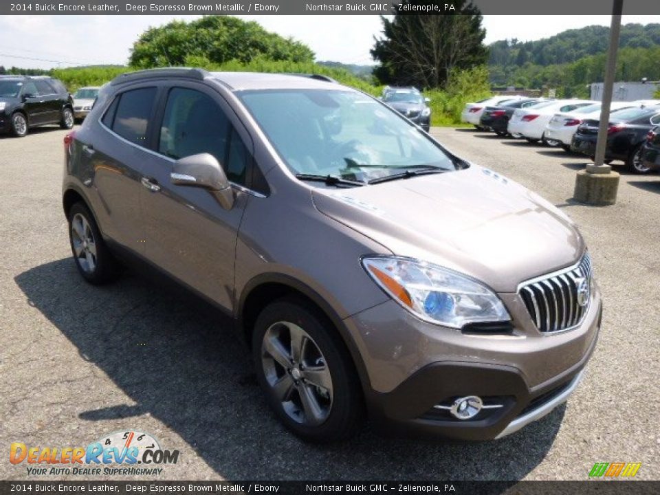 2014 Buick Encore Leather Deep Espresso Brown Metallic / Ebony Photo #3