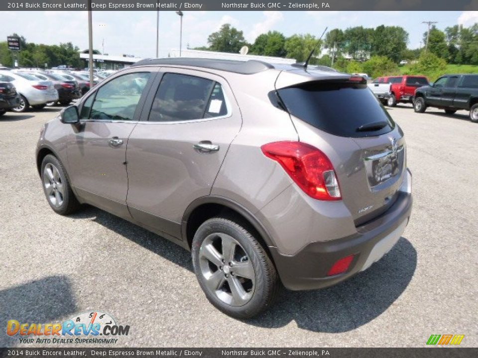 2014 Buick Encore Leather Deep Espresso Brown Metallic / Ebony Photo #7