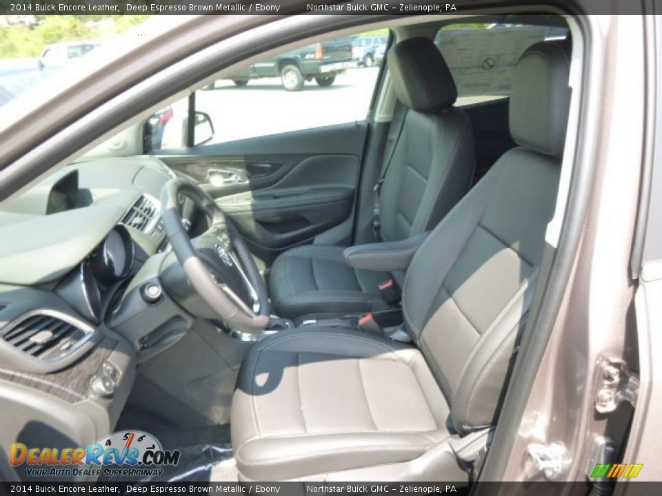 2014 Buick Encore Leather Deep Espresso Brown Metallic / Ebony Photo #10