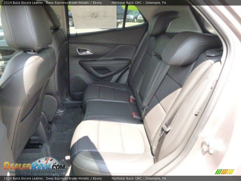 2014 Buick Encore Leather Deep Espresso Brown Metallic / Ebony Photo #12