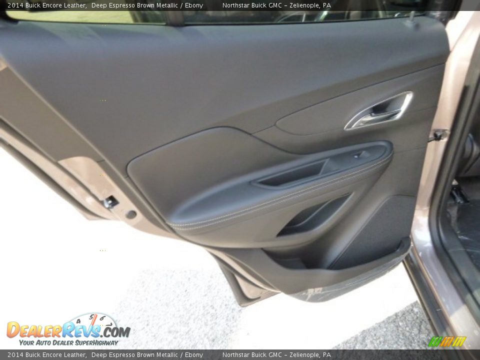 2014 Buick Encore Leather Deep Espresso Brown Metallic / Ebony Photo #13