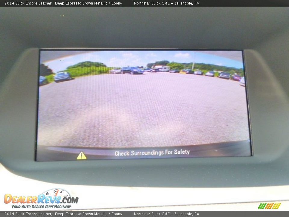 2014 Buick Encore Leather Deep Espresso Brown Metallic / Ebony Photo #16