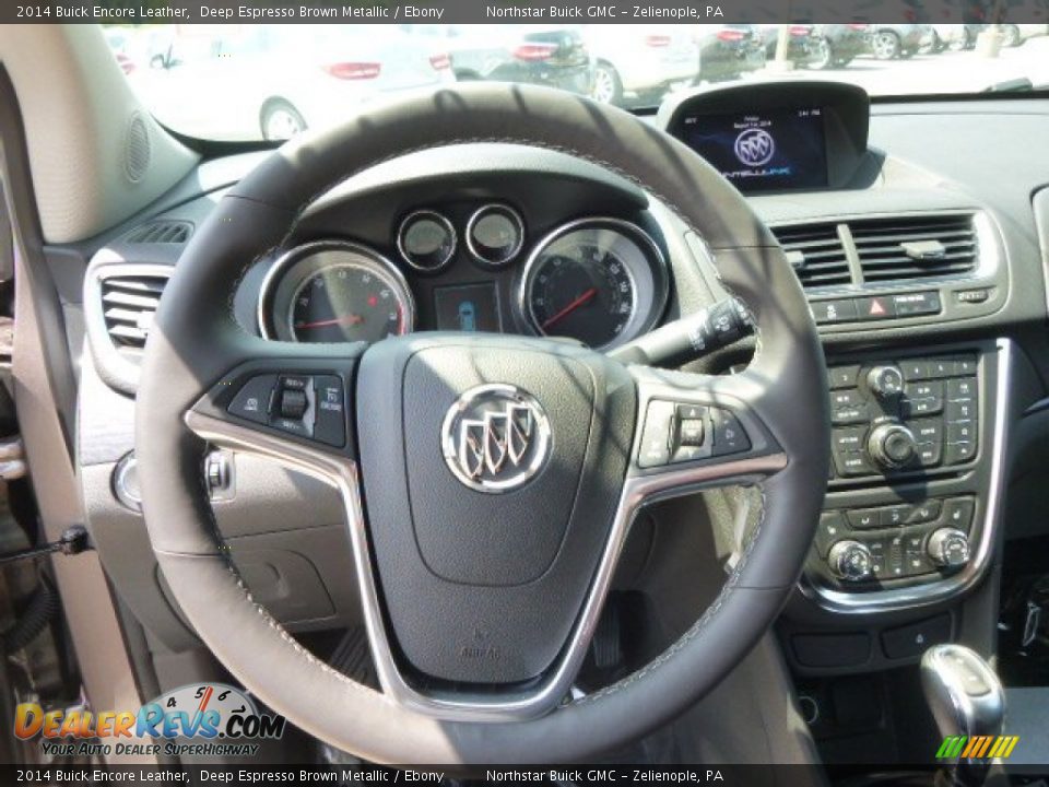 2014 Buick Encore Leather Deep Espresso Brown Metallic / Ebony Photo #18