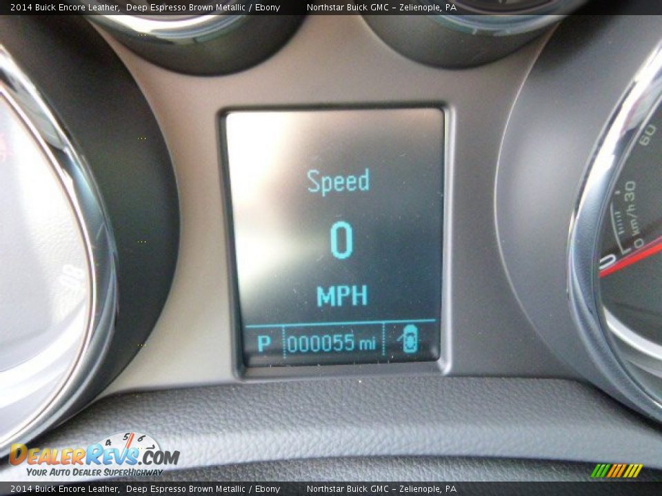 2014 Buick Encore Leather Deep Espresso Brown Metallic / Ebony Photo #19