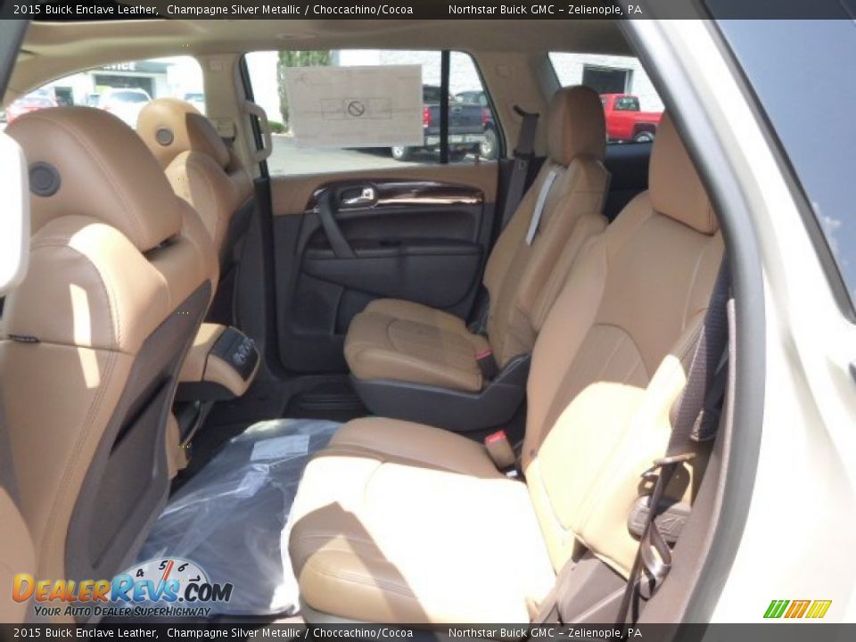 2015 Buick Enclave Leather Champagne Silver Metallic / Choccachino/Cocoa Photo #11