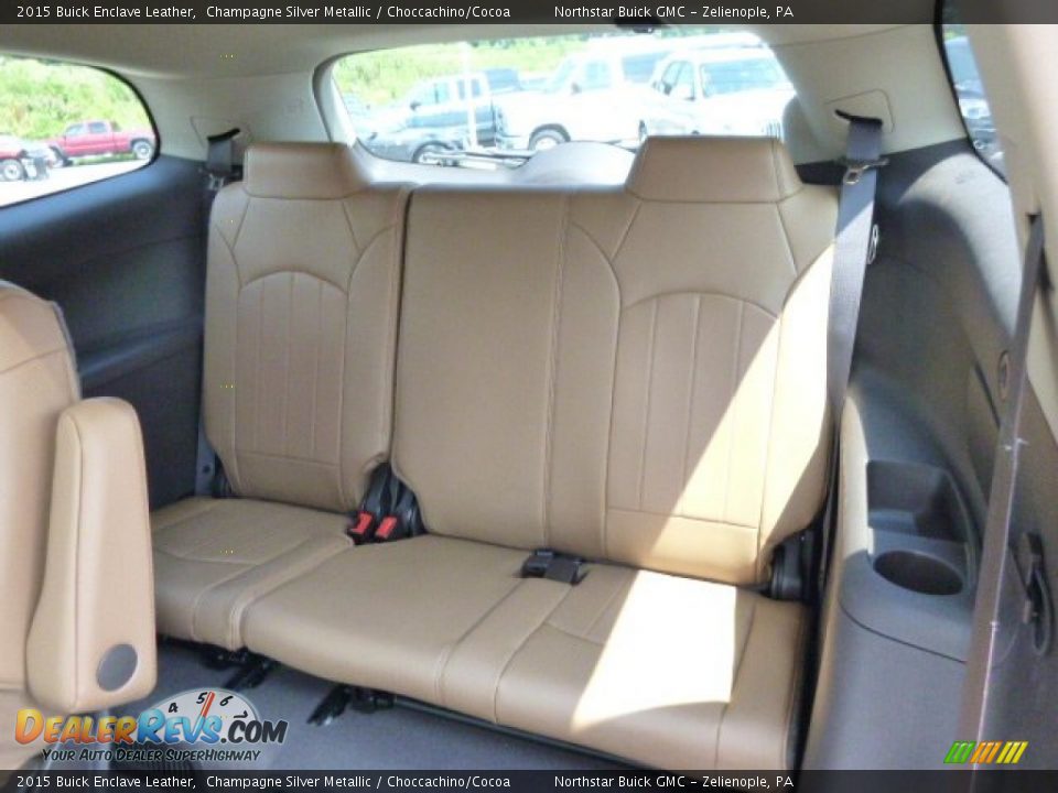 2015 Buick Enclave Leather Champagne Silver Metallic / Choccachino/Cocoa Photo #12