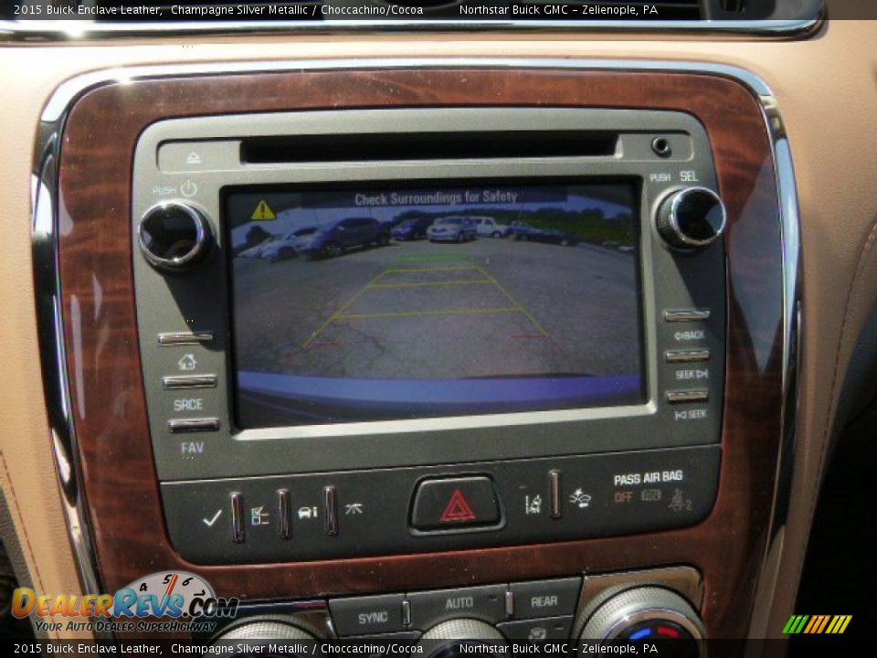 2015 Buick Enclave Leather Champagne Silver Metallic / Choccachino/Cocoa Photo #16
