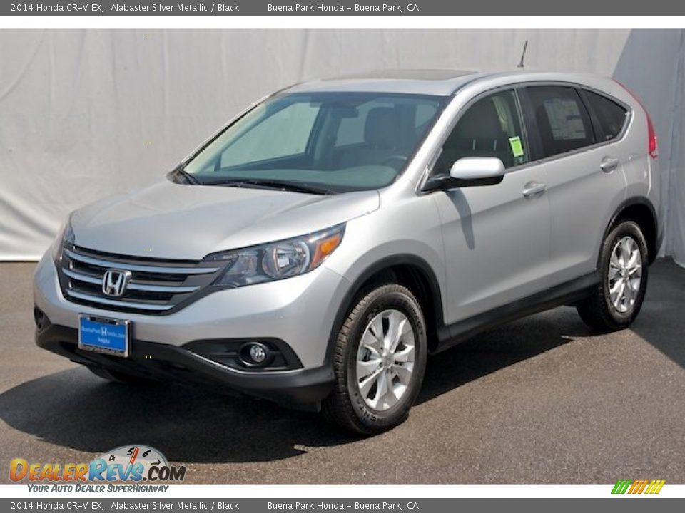 2014 Honda CR-V EX Alabaster Silver Metallic / Black Photo #3