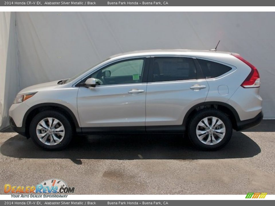 2014 Honda CR-V EX Alabaster Silver Metallic / Black Photo #4