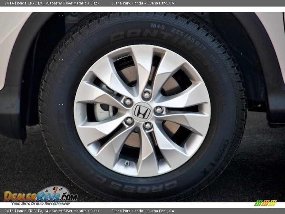 2014 Honda CR-V EX Alabaster Silver Metallic / Black Photo #7