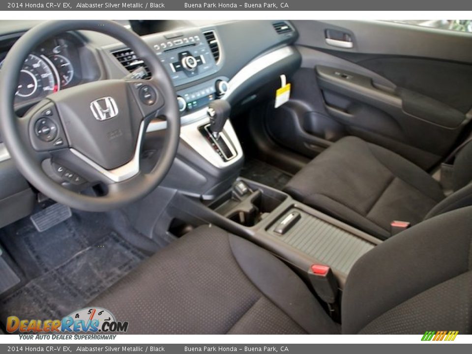 2014 Honda CR-V EX Alabaster Silver Metallic / Black Photo #10