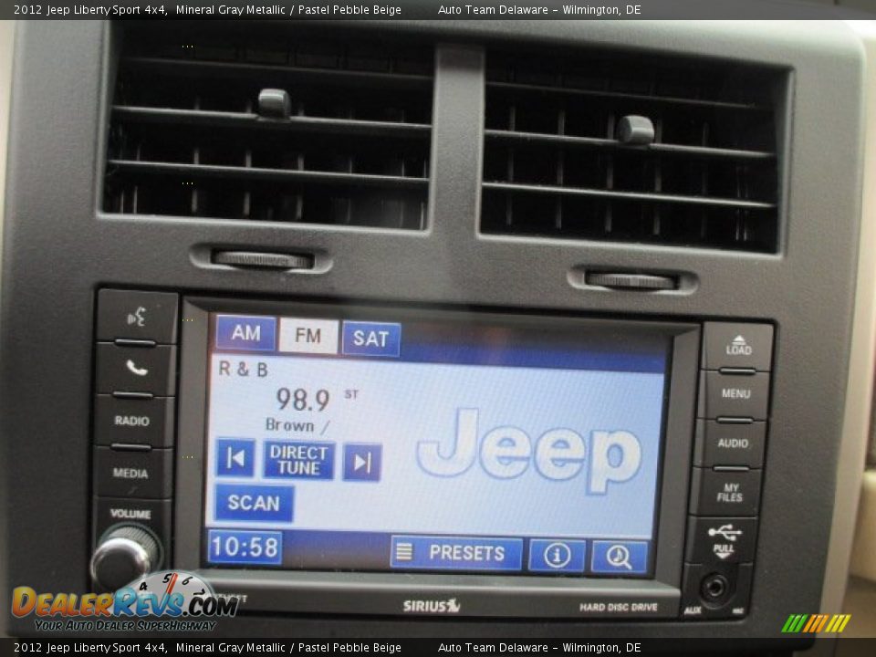 2012 Jeep Liberty Sport 4x4 Mineral Gray Metallic / Pastel Pebble Beige Photo #33