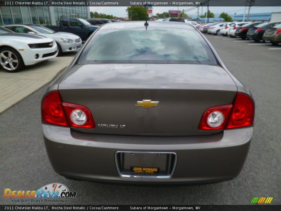 2011 Chevrolet Malibu LT Mocha Steel Metallic / Cocoa/Cashmere Photo #9
