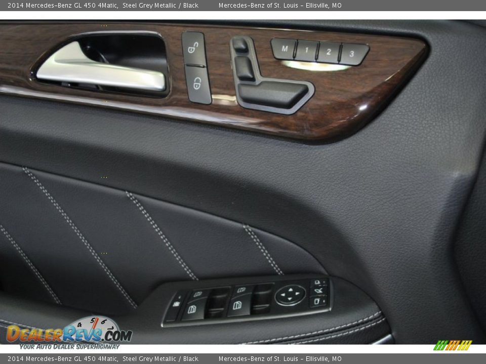 2014 Mercedes-Benz GL 450 4Matic Steel Grey Metallic / Black Photo #21