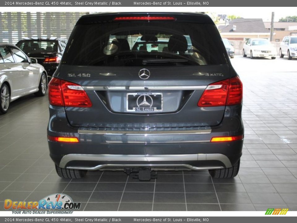 2014 Mercedes-Benz GL 450 4Matic Steel Grey Metallic / Black Photo #35