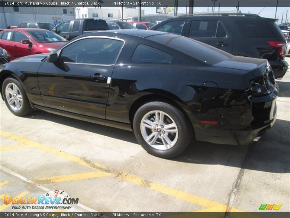 2014 Ford Mustang V6 Coupe Black / Charcoal Black Photo #2
