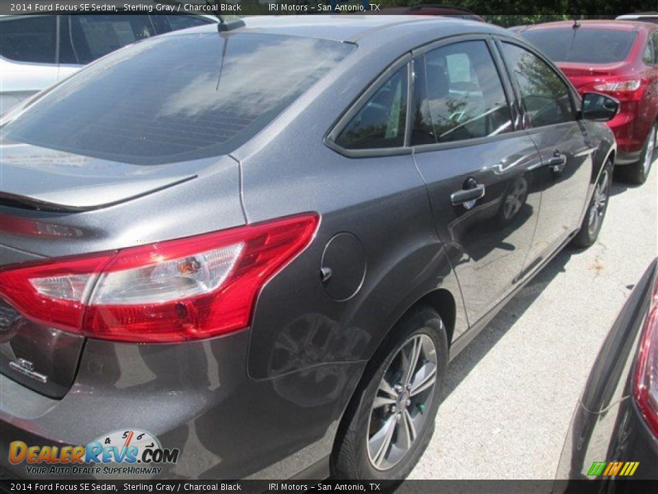 2014 Ford Focus SE Sedan Sterling Gray / Charcoal Black Photo #1