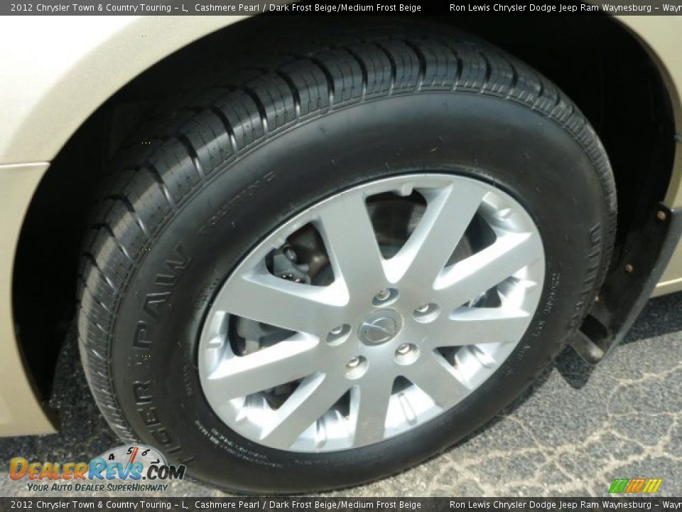 2012 Chrysler Town & Country Touring - L Cashmere Pearl / Dark Frost Beige/Medium Frost Beige Photo #7