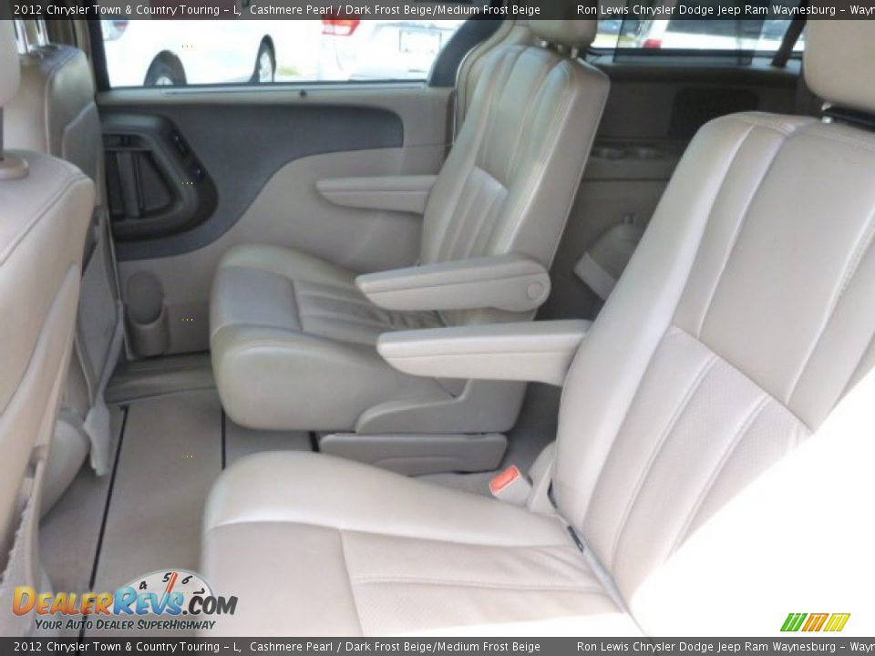 2012 Chrysler Town & Country Touring - L Cashmere Pearl / Dark Frost Beige/Medium Frost Beige Photo #9