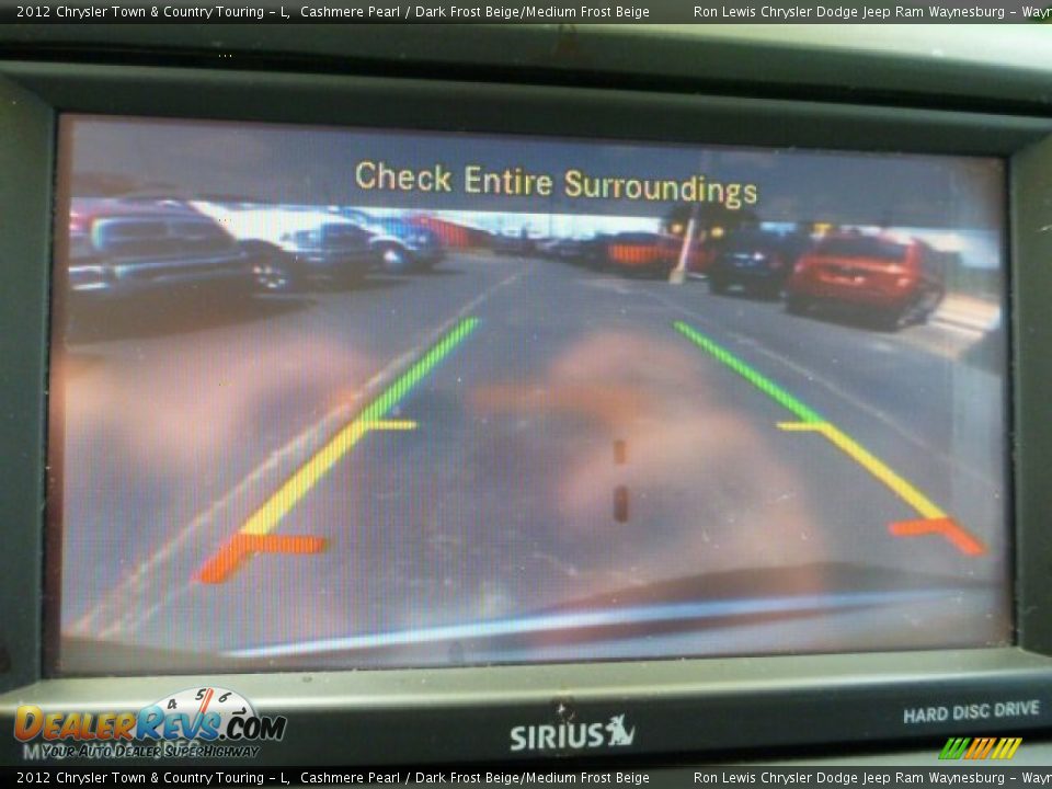 2012 Chrysler Town & Country Touring - L Cashmere Pearl / Dark Frost Beige/Medium Frost Beige Photo #16