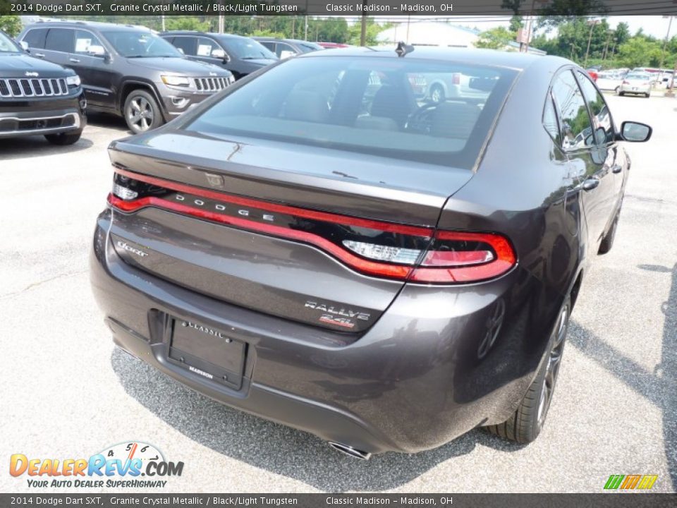 2014 Dodge Dart SXT Granite Crystal Metallic / Black/Light Tungsten Photo #2