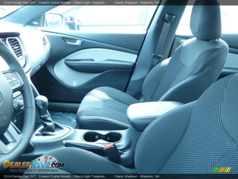 2014 Dodge Dart SXT Granite Crystal Metallic / Black/Light Tungsten Photo #3