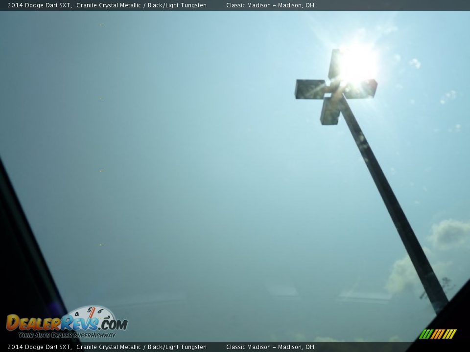 2014 Dodge Dart SXT Granite Crystal Metallic / Black/Light Tungsten Photo #9