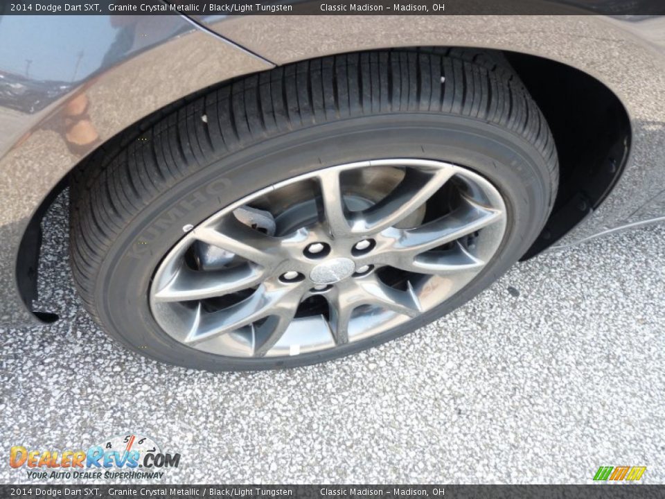 2014 Dodge Dart SXT Granite Crystal Metallic / Black/Light Tungsten Photo #10