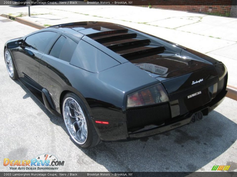 2003 Lamborghini Murcielago Coupe Nero / Black Photo #5