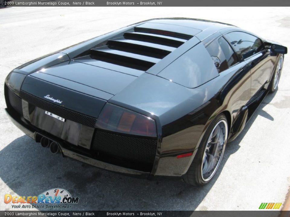 2003 Lamborghini Murcielago Coupe Nero / Black Photo #6