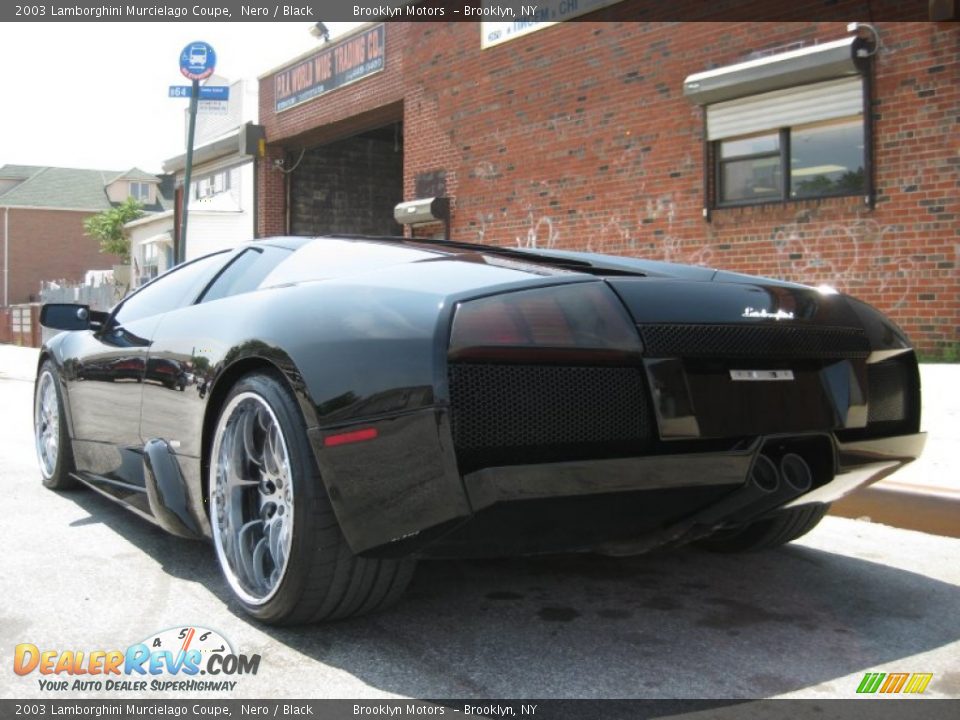 2003 Lamborghini Murcielago Coupe Nero / Black Photo #7
