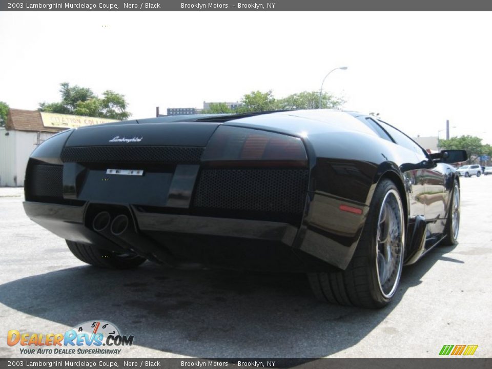 2003 Lamborghini Murcielago Coupe Nero / Black Photo #8