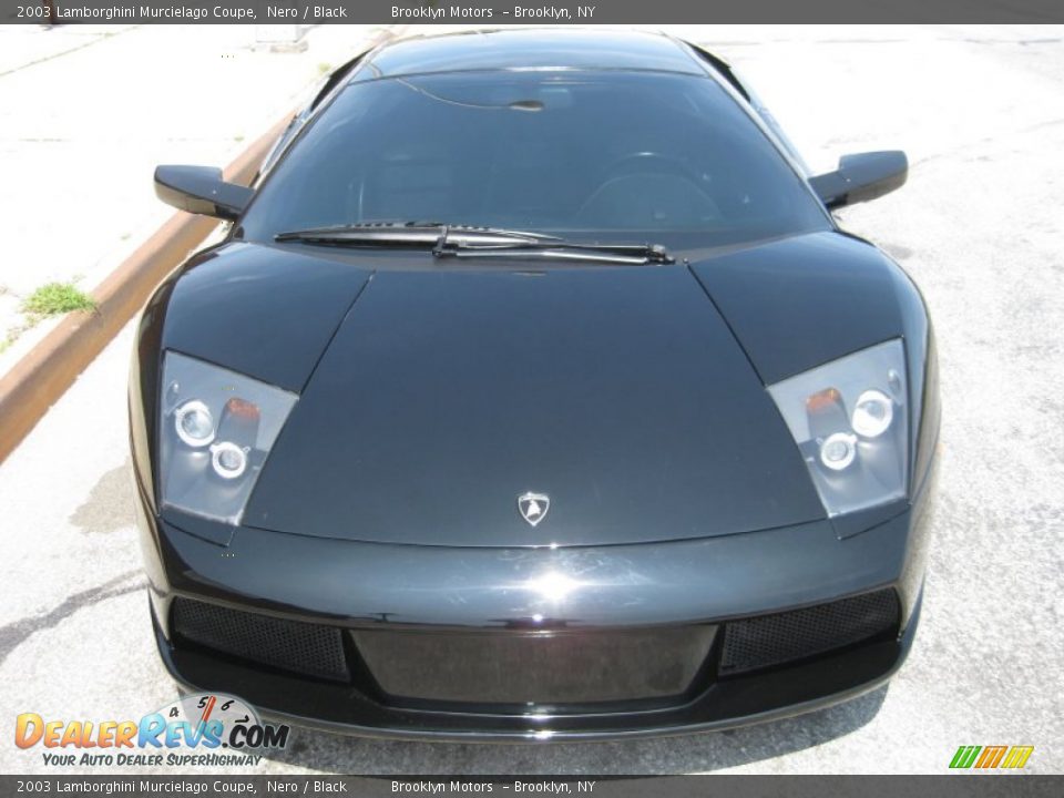 2003 Lamborghini Murcielago Coupe Nero / Black Photo #11
