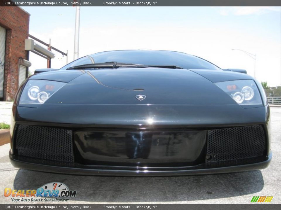 2003 Lamborghini Murcielago Coupe Nero / Black Photo #12