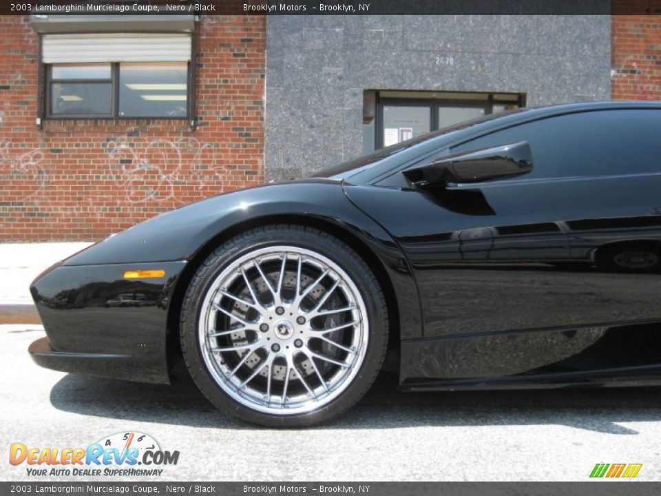 2003 Lamborghini Murcielago Coupe Nero / Black Photo #15