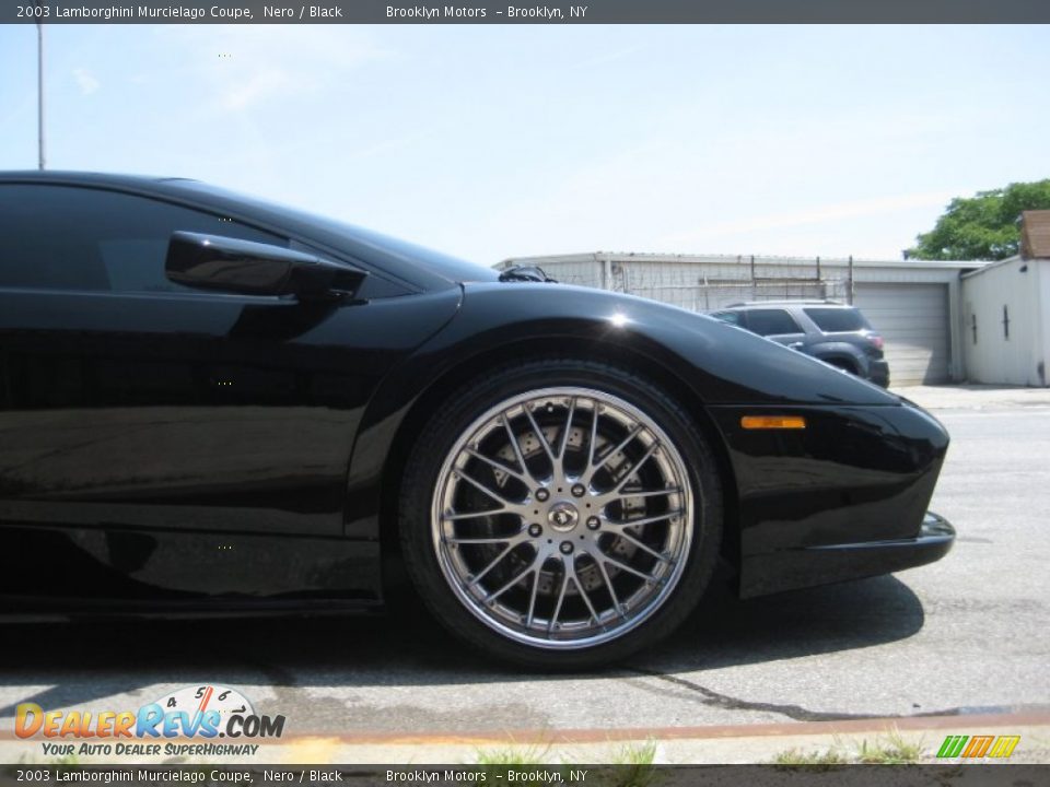 2003 Lamborghini Murcielago Coupe Nero / Black Photo #16