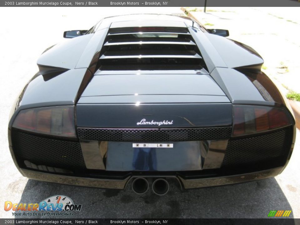 2003 Lamborghini Murcielago Coupe Nero / Black Photo #23