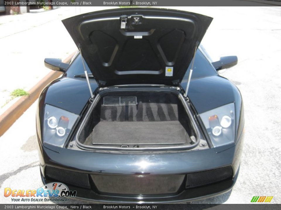 2003 Lamborghini Murcielago Coupe Trunk Photo #27