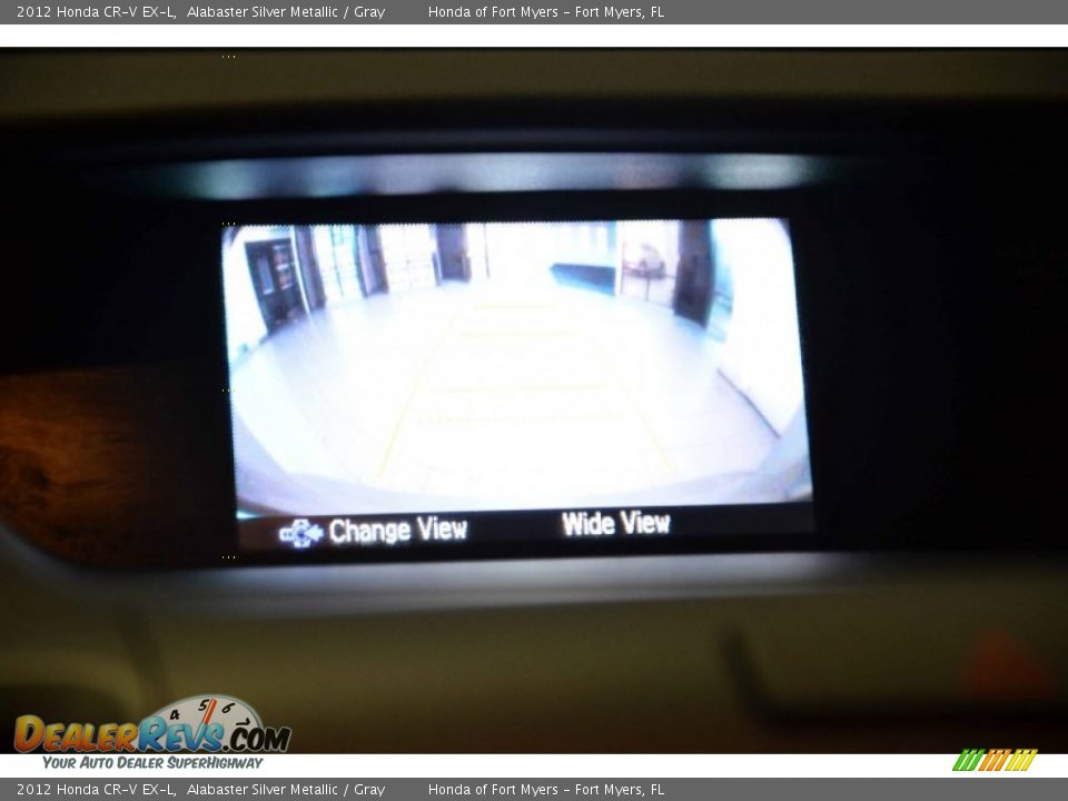 2012 Honda CR-V EX-L Alabaster Silver Metallic / Gray Photo #17