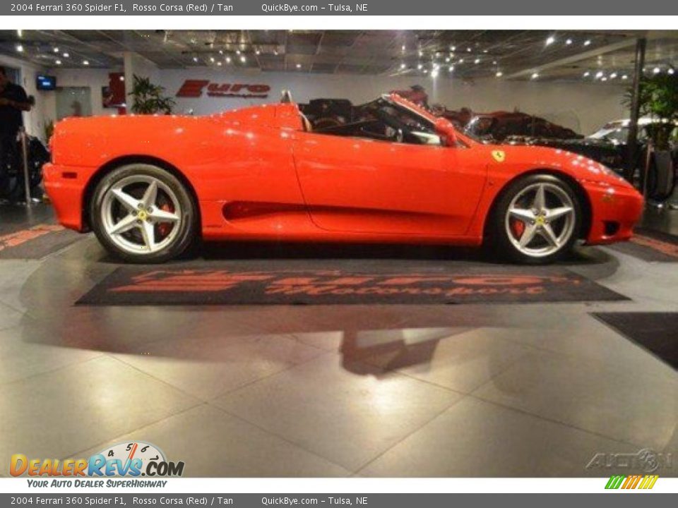 2004 Ferrari 360 Spider F1 Rosso Corsa (Red) / Tan Photo #1
