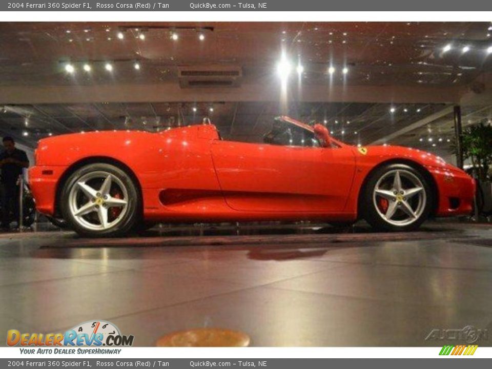 2004 Ferrari 360 Spider F1 Rosso Corsa (Red) / Tan Photo #2