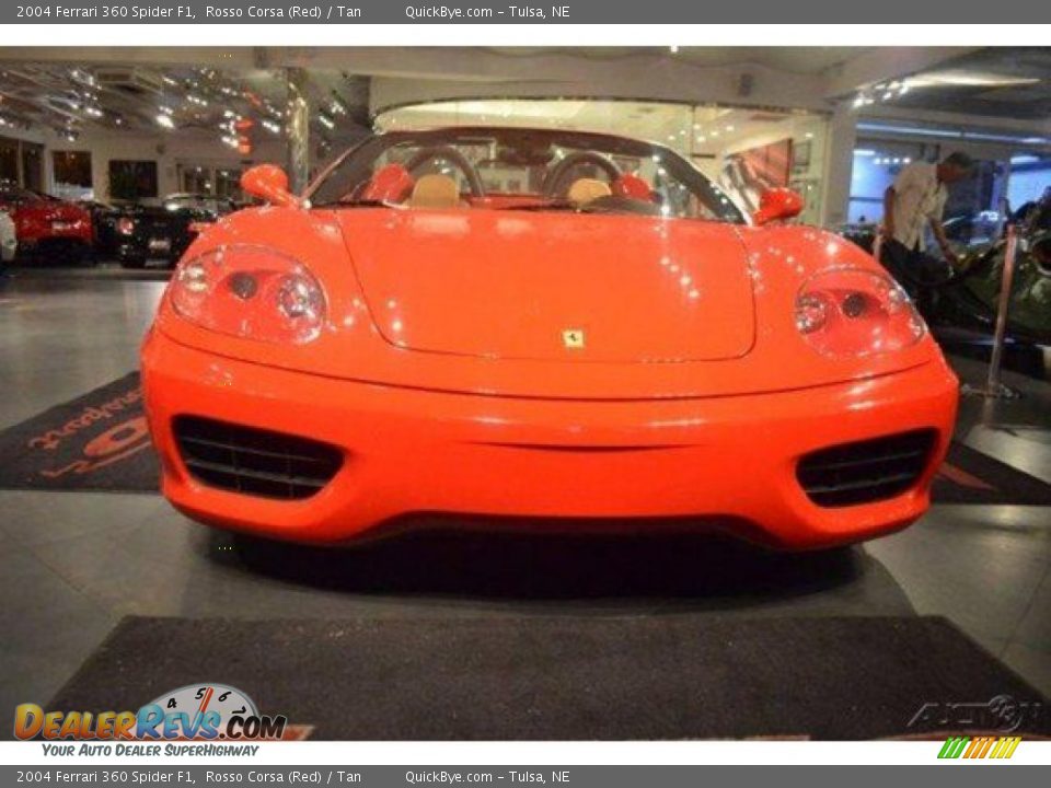 2004 Ferrari 360 Spider F1 Rosso Corsa (Red) / Tan Photo #3