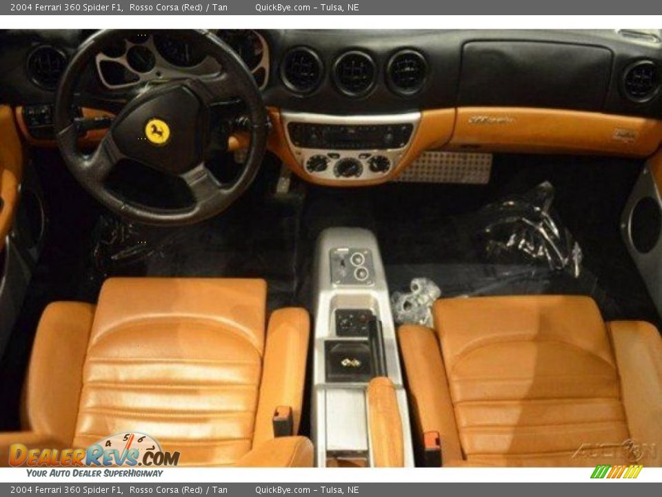 2004 Ferrari 360 Spider F1 Rosso Corsa (Red) / Tan Photo #5